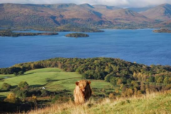 Conic Hill and Balmaha scenery
